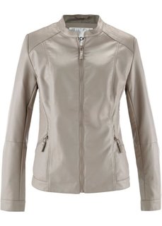 Куртка из искусственной кожи (синий ментол «потертый») Bonprix