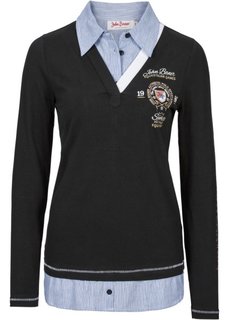Футболка 2 в 1 (абрикосовый) Bonprix