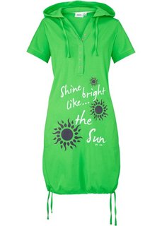 Трикотажное платье (горячий ярко-розовый) Bonprix