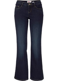 Стройнящие джинсы-стретч BOOTCUT, высокий рост (L) (синий) Bonprix