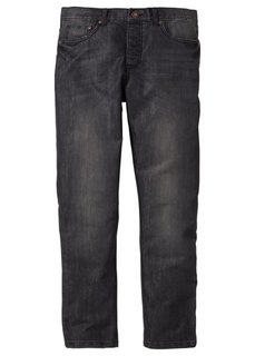 Джинсы Slim Fit Straight, длина (в дюймах) 32 (светло-серый деним) Bonprix