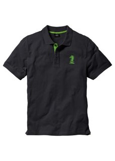 Футболка-поло Regular Fit (капри-синий) Bonprix