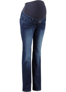 Для будущих мам: джинсы Bootcut (коротких и длинных размеров), высокий рост (L) (темный деним) Bonprix