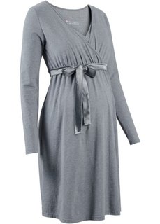 Мода для беременных: платье с функцией кормления (черный) Bonprix