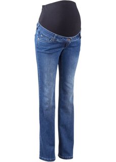 Для будущих мам: джинсы Bootcut (коротких и длинных размеров), низкий рост (K) (темный деним) Bonprix