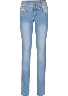 Стройнящие джинсы-стретч SLIM, низкий рост (K) (синий) Bonprix