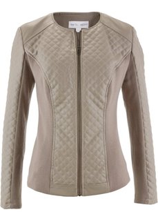 Куртка дизайна Maite Kelly из искусственной кожи (черный) Bonprix