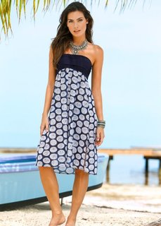 Пляжное платье 5 в 1 (синий) Bonprix