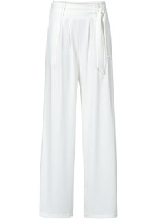 Брюки + ремень (2 изд.) (черный) Bonprix