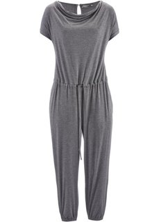 Комбинезон (синий джинсовый с рисунком) Bonprix
