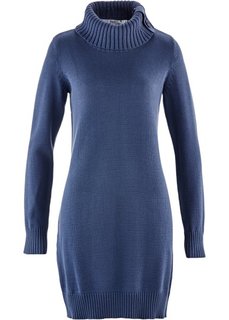 Удлиненный пуловер (темно-изумрудный) Bonprix