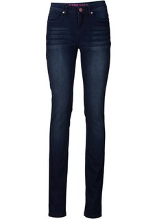 Джинсы Super Skinny (синий «потертый») Bonprix