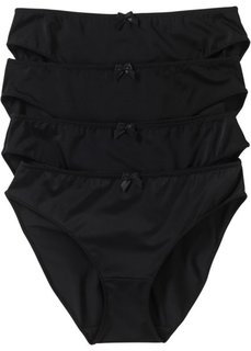 Трусики (4 шт.) (темно-лиловый) Bonprix