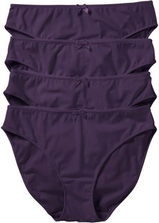 Трусики (4 шт.) (черный) Bonprix