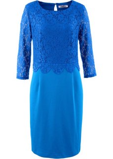 Платье с кружевом (красная ягода) Bonprix