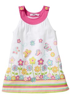 Платье (желтый тюльпан с рисунком) Bonprix