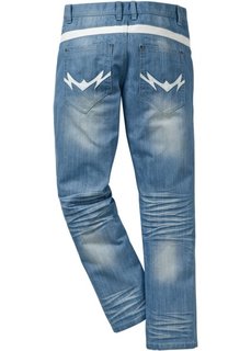 Джинсы Regular Fit Straight, длина (в дюймах) 32 (нежно-голубой выбеленный «поте) Bonprix
