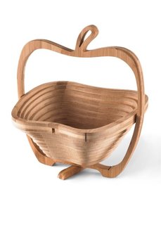 Складная корзинка из бамбука (светло-коричневый) Bonprix