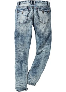 Джинсы Loose Fit Tapered, длина (в дюймах) 32 (синий) Bonprix