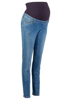 Мода для будущих мам: джинсы-скинни (темный деним) Bonprix