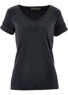 Футболка (лилово-синий) Bonprix