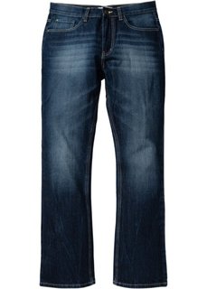 Джинсы Regular Fit Bootcut, cредний рост (N) (голубой «потертый») Bonprix