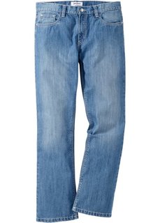 Джинсы Regular Fit Bootcut, низкий + высокий рост (U + S) (темно-синий) Bonprix