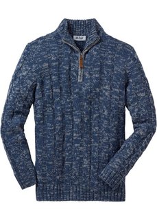 Пуловер Regular Fit (бежевый меланж) Bonprix
