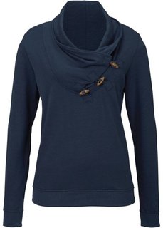 Легкий свитшот (изумрудный) Bonprix