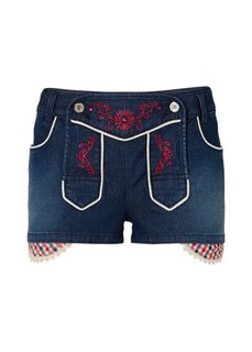 Шорты (светло-серый деним) Bonprix