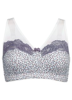 Бюстгальтер без косточек, чашка D (с рисунком) Bonprix