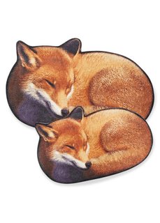 Коврик Лиса (коричневый) Bonprix