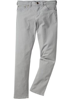 Брюки-стретч Slim Fit Straight, низкий + высокий рост (U + S) (нейтрально-серый) Bonprix