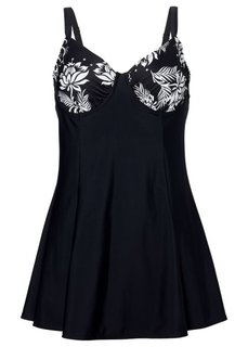 Купальное платье, чашка E (черный) Bonprix