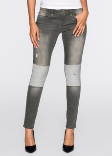Джинсы Skinny длиной по щиколотку (оливковый) Bonprix