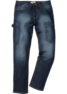 Джинсы-карго Regular Fit Straight, cредний рост (N) (серый «потертый») Bonprix