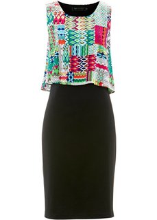 Платье (нектариновый/различные расцвет) Bonprix