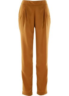 Брюки на эластичном поясе (каменно-бежевый) Bonprix