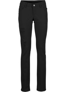 Брюки-стретч (дымчато-розовый) Bonprix