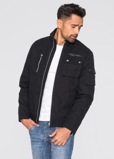 Куртка Slim Fit (черный) Bonprix