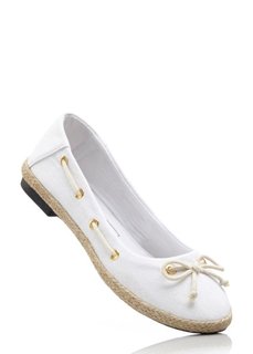 Балетки (темный деним) Bonprix