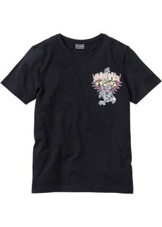 Футболка Slim Fit (светло-серый меланж) Bonprix