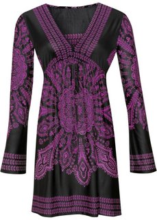 Платье (черный/белый) Bonprix