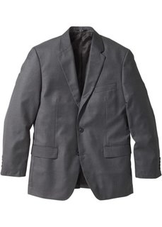 Пиджак Regular Fit, низкий + высокий рост U + S (серый меланж) Bonprix