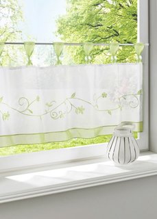 Занавеска Сэнди, петли (серый) Bonprix