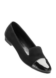 Кожаные балетки (индиго) Bonprix
