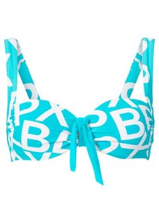 Купальный бюстгальтер, чашка E (черный/белый) Bonprix