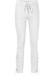 Брюки на шнуровке (черный) Bonprix