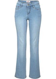 Стройнящие джинсы-стретч BOOTCUT, высокий рост (L) (темно-синий) Bonprix