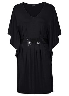 Платье с пайетками (темно-лиловый) Bonprix